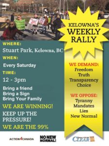 Kelowna Rally Poster